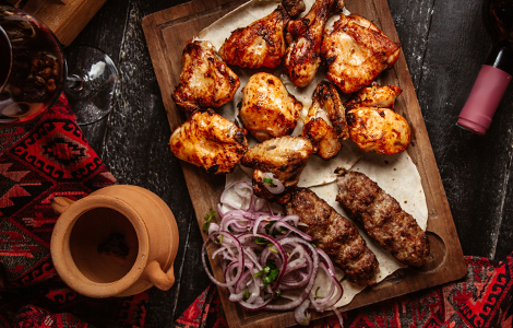 Chicken Tikka Mixed Grill